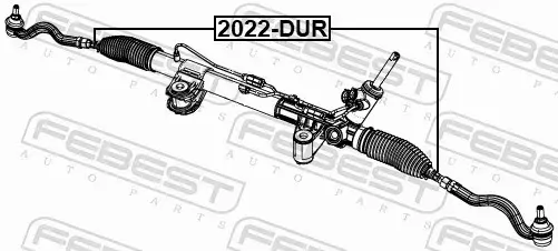 FEBEST DRĄŻEK KIEROWNICZY 2022-DUR 