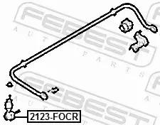 FEBEST ŁĄCZNIK STABILIZATORA 2123-FOCR 