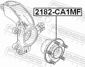 FEBEST PIASTA KOŁA 2182-CA1MF 