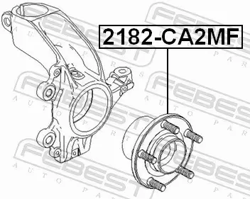 FEBEST PIASTA KOŁA 2182-CA2MF 