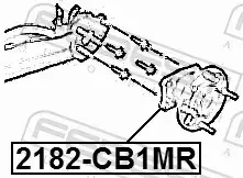 FEBEST PIASTA KOŁA 2182-CB1MR 