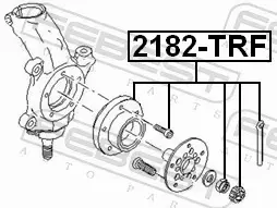 FEBEST PIASTA KOŁA 2182-TRF 