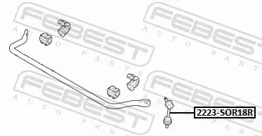 FEBEST ŁĄCZNIK STABILIZATORA 2223-SOR18R 