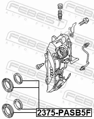 FEBEST ZESTAW NAPRAWCZY ZACISKU 2375-PASB5F 