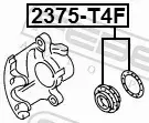 FEBEST ZESTAW NAPRAWCZY ZACISKU 2375-T4F 