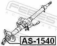 FEBEST KRZYŻAK WAŁU AS-1540 