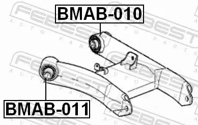 FEBEST TULEJA WAHACZA BMAB-010 