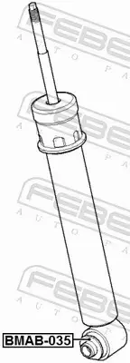 FEBEST TULEJA ZAWIESZENIA BMAB-035 