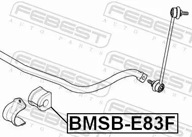 FEBEST TULEJA STABILIZATORA BMSB-E83F 