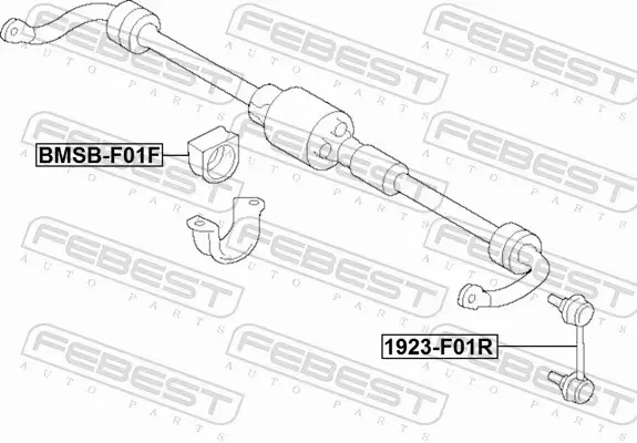 FEBEST TULEJA STABILIZATORA BMSB-F01F 