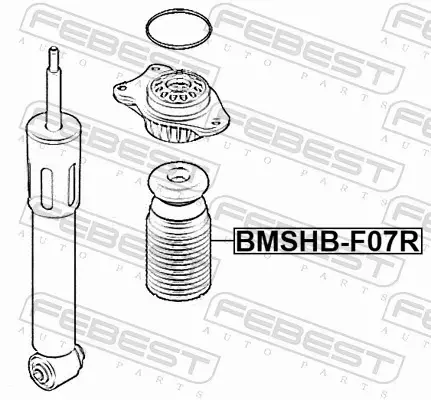 FEBEST OSŁONA AMORTYZATORA BMSHB-F07R 