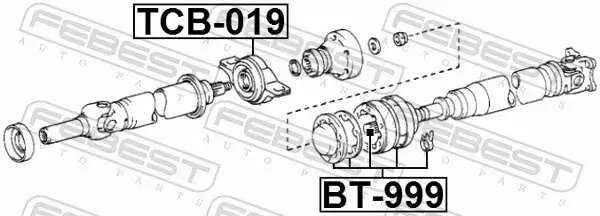 FEBEST OSŁONA PRZEGUBU BT-999 