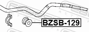 FEBEST TULEJA STABILIZATORA BZSB-129 