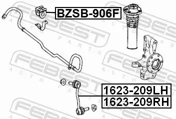 FEBEST TULEJA STABILIZATORA BZSB-906F 