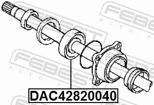 FEBEST ŁOŻYSKO KOŁA DAC42820040 