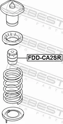 FEBEST ODBÓJ AMORTYZATORA FDD-CA2SR 