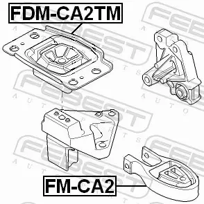 FEBEST PODUSZKA SKRZYNI BIEGÓW FDM-CA2TM 