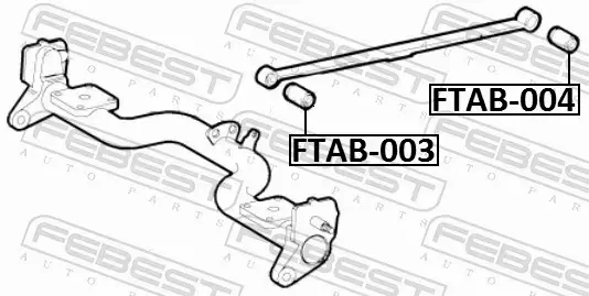 FEBEST TULEJA RESORA FTAB-003 