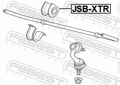 FEBEST TULEJA STABILIZATORA JSB-XTR 