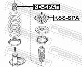 FEBEST PODUSZKA AMORTYZATORA KSS-SPA 