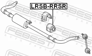 FEBEST TULEJA STABILIZATORA LRSB-RRSR 