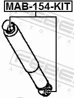 FEBEST TULEJA ZAWIESZENIA MAB-154-KIT 