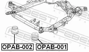 FEBEST TULEJA BELKI OPAB-002 