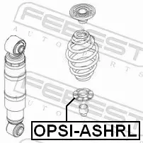 FEBEST PODKŁADKA SPRĘŻYNY ZAWIESZENIA OPSI-ASHRL 