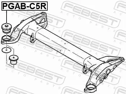 FEBEST TULEJA BELKI PGAB-C5R 