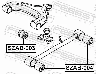 FEBEST TULEJA WAHACZA SZAB-003 