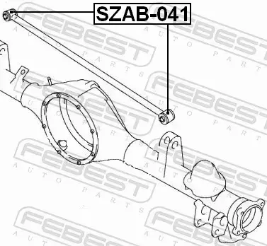 FEBEST TULEJA WAHACZA SZAB-041 