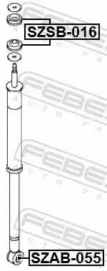 FEBEST TULEJA ZAWIESZENIA SZAB-055 