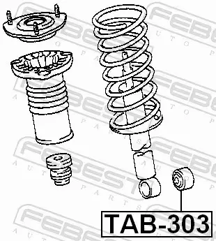 FEBEST TULEJA ZAWIESZENIA TAB-303 