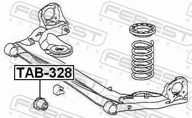 FEBEST TULEJA BELKI TAB-328 