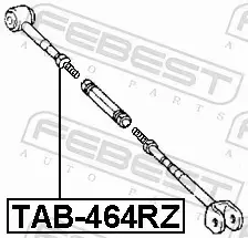 FEBEST TULEJA ZAWIESZENIA TAB-464RZ 