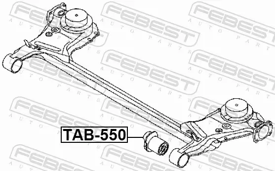 FEBEST TULEJA ZAWIESZENIA TAB-550 