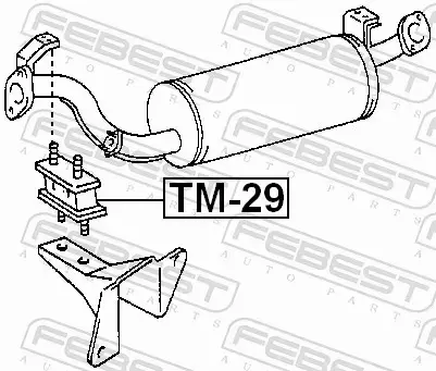 FEBEST WIESZAK WYDECHU TM-29 