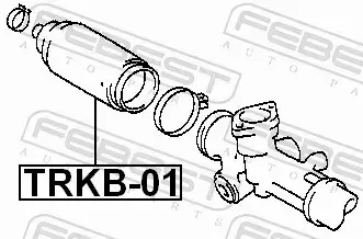 FEBEST OSŁONA DRĄŻKA KIEROWNICZEGO TRKB-01 