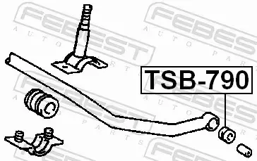 FEBEST TULEJA STABILIZATORA TSB-790 