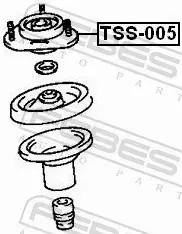 FEBEST PODUSZKA AMORTYZATORA TSS-005 