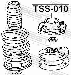 FEBEST PODUSZKA AMORTYZATORA TSS-010 