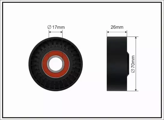 CAFFARO ROLKA NAPINACZA 01-84 