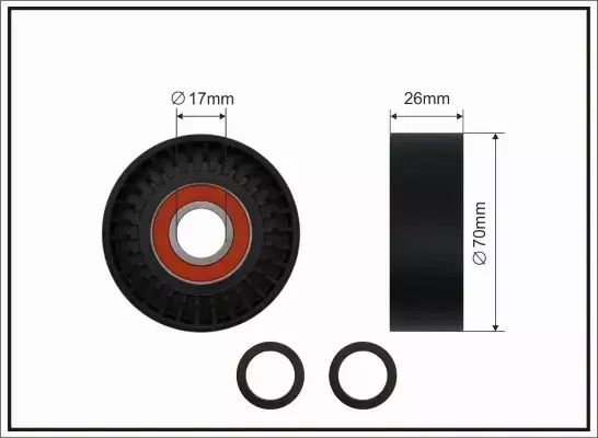 CAFFARO ROLKA NAPINACZA 01-86 