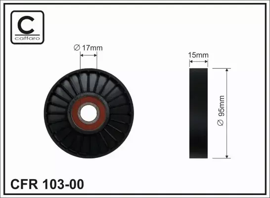 CAFFARO ROLKA NAPINACZA 103-00 