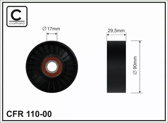 CAFFARO ROLKA NAPINACZA 110-00 