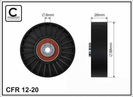 CAFFARO ROLKA OSPRZĘTU 12-20 