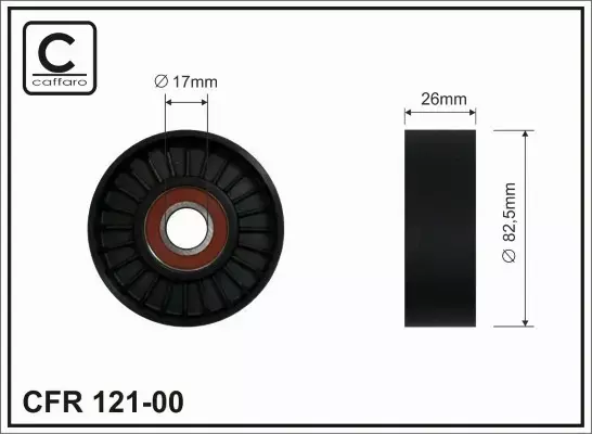 CAFFARO ROLKA NAPINACZA 121-00 