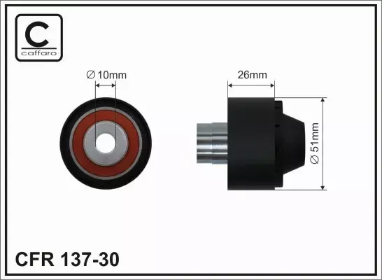 CAFFARO ROLKA NAPINACZA 137-30 