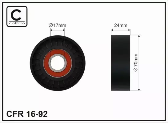 CAFFARO ROLKA NAPINACZA 16-92 