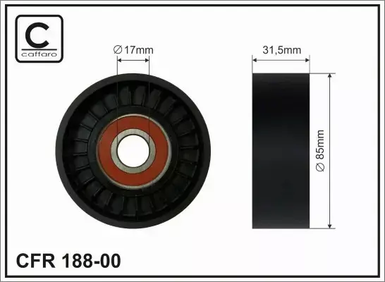 CAFFARO ROLKA NAPINACZA 188-00 